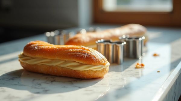 Maîtriser la pâtisserie avec le moule éclair adapté